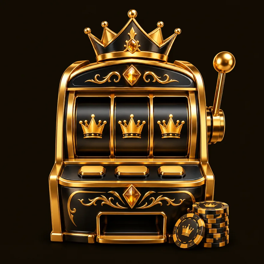 Casino slot machine — Golden Crown