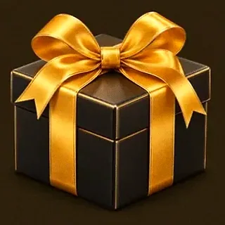 Ribbon gift box — Golden Crown