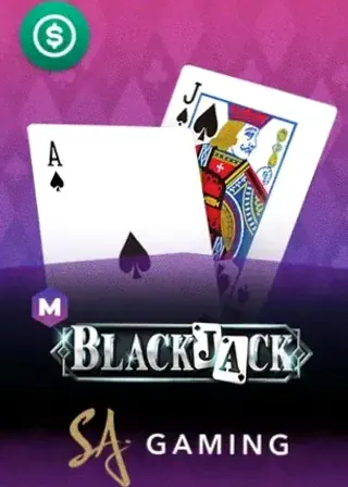 M Blackjack live game cover