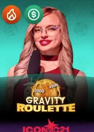 Gravity Roulette live game cover