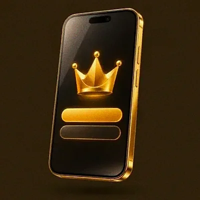 Casino app smartphone — Golden Crown