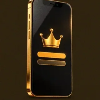 Casino app smartphone — Golden Crown