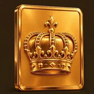 Royal crown plaque — Golden Crown