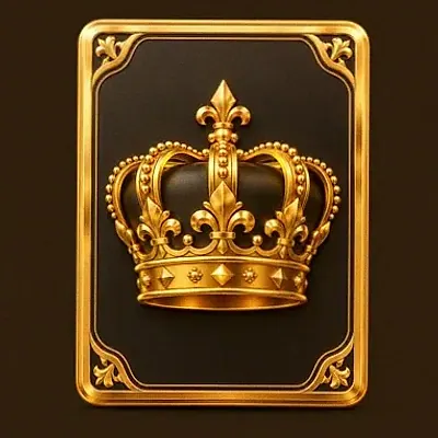 Crown emblem card — Golden Crown