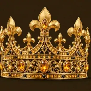Ornate royal crown — Golden Crown