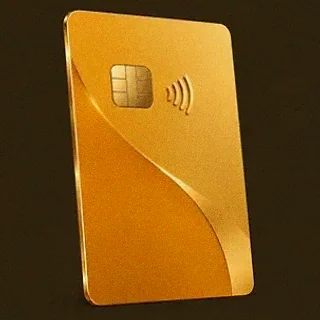 Contactless bank card — Golden Crown