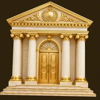 Classical bank building — Golden Crown