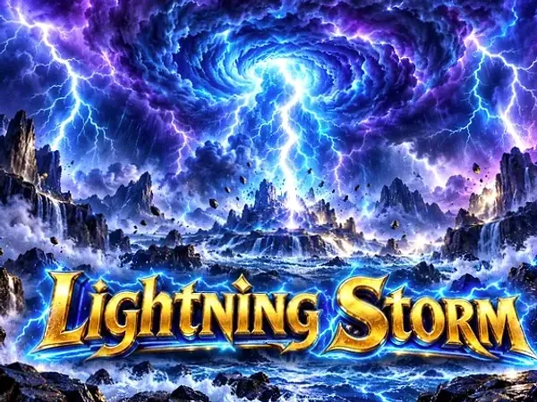 Lightning Storm at Golden Crown
