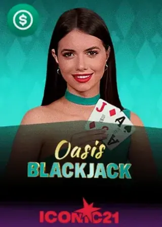 Oasis Blackjack live game cover