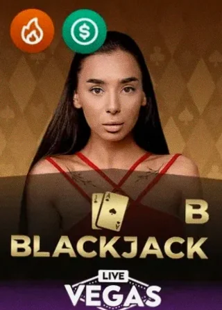 Blackjack B live game cover