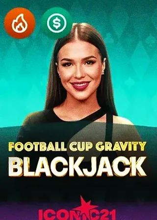 Football Cup Gravity Blackjack live game cover