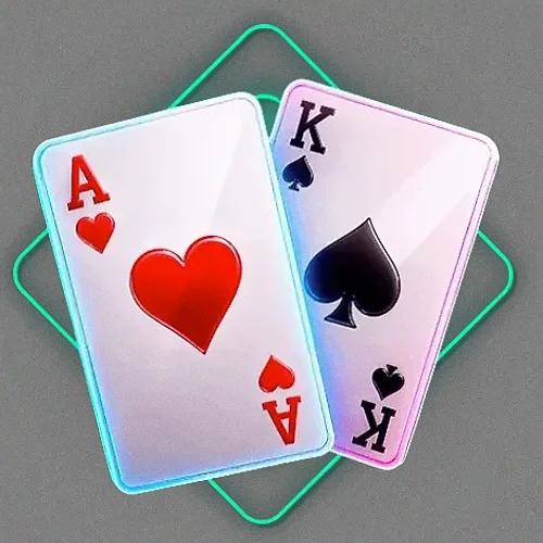 Ace and king playing cards