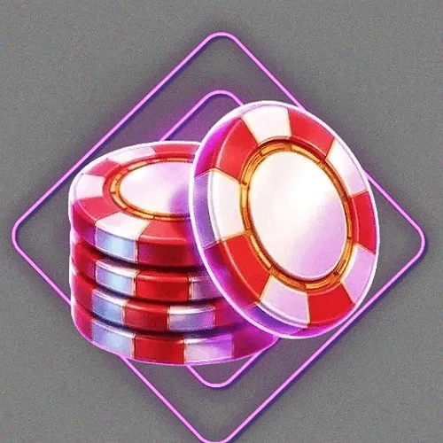 Poker table with cards